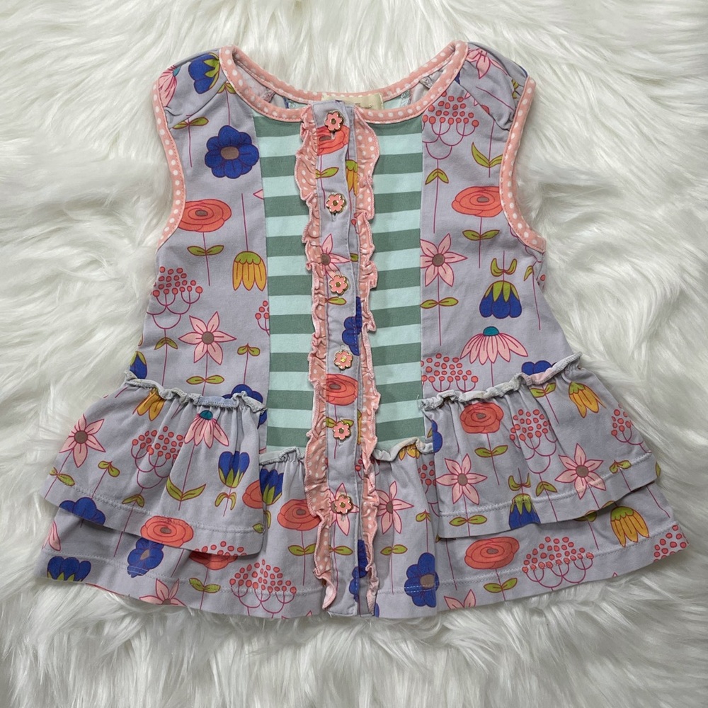 Matilda Jane Floral Tank Top 2T